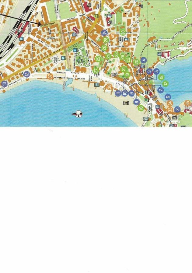 Ludovica Trilocale Centrale Con Posto Auto Sestri Levante Exteriér fotografie